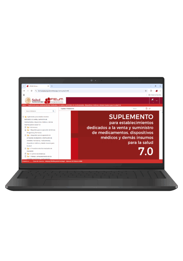 Suplemento 7.0 (1) Suplemento para establecimientos dedicados a la venta y suministro de medicamentos, dispositivos médicos y demás insumos para la salud 7.0 (Versión Electrónica)
