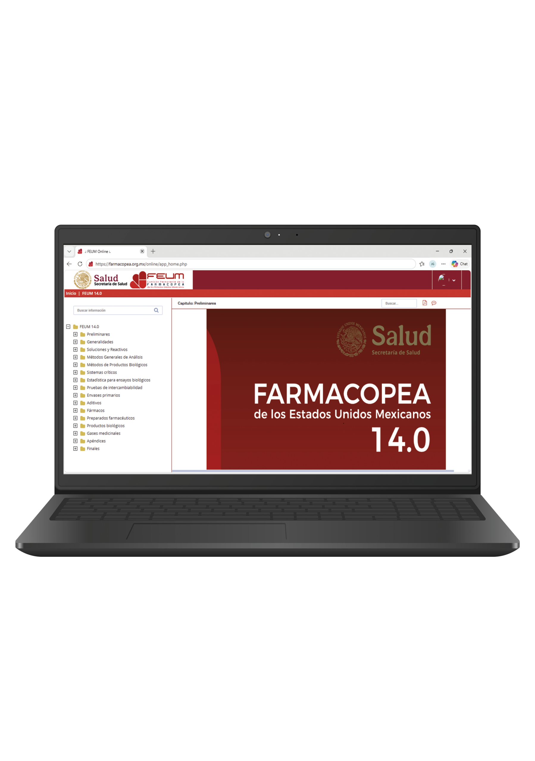 Farmacopea 14.0 (Versión Electrónica)
